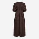 Co Couture PoppyCC Pleat Dress Dark Brown