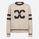 Co Couture RowCC Coco Logo Knit Creme