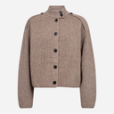 Co Couture RowCC Utility Cardigan Mink