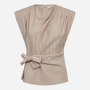 Co Couture SalvieCC Pleat Top Bone