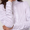 Co Couture SannaCC Puff Shirt White