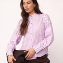 Co Couture SigridCC Stripe Shirt Rosebloom