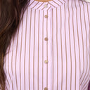 Co Couture SigridCC Stripe Shirt Rosebloom