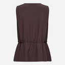 Co Couture SunnyCC Lace Top Dark Brown