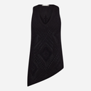 Co Couture TammyCC Crochet Top Black