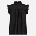 Co Couture TassyCC Frill Top Black
