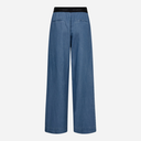 Co Couture TillyCC Logo Pant Denim Blue