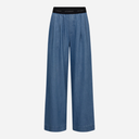 Co Couture TillyCC Logo Pant Denim Blue