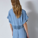 Co Couture TillyCC Vest Fade Denim