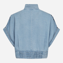 Co Couture TillyCC Vest Fade Denim