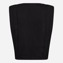 Co Couture ZelliCC Padded Pleat Top Black