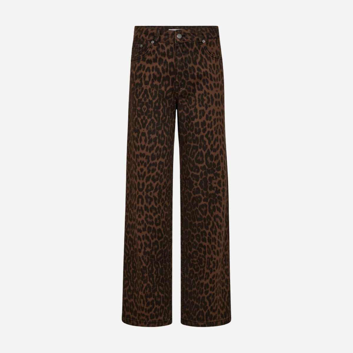 Co Couture LeoCC New Wide Pant Dark Brown