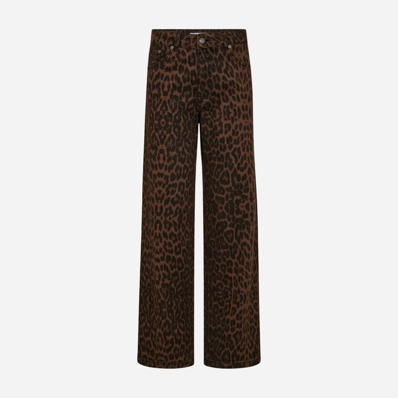 Co Couture LeoCC New Wide Pant Dark Brown