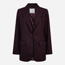 Co Couture AlmiraCC Fitted Blazer Plum