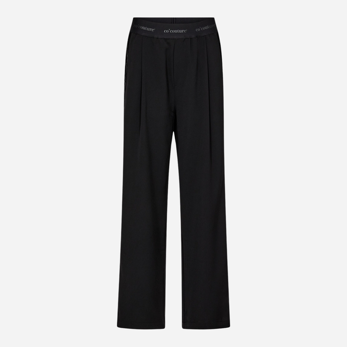 Co Couture AminaCC Logo Shimmer Pant Black