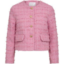 Co Couture CalaCC Check Boucle Jacket Candyfloss - J BY J Fashion