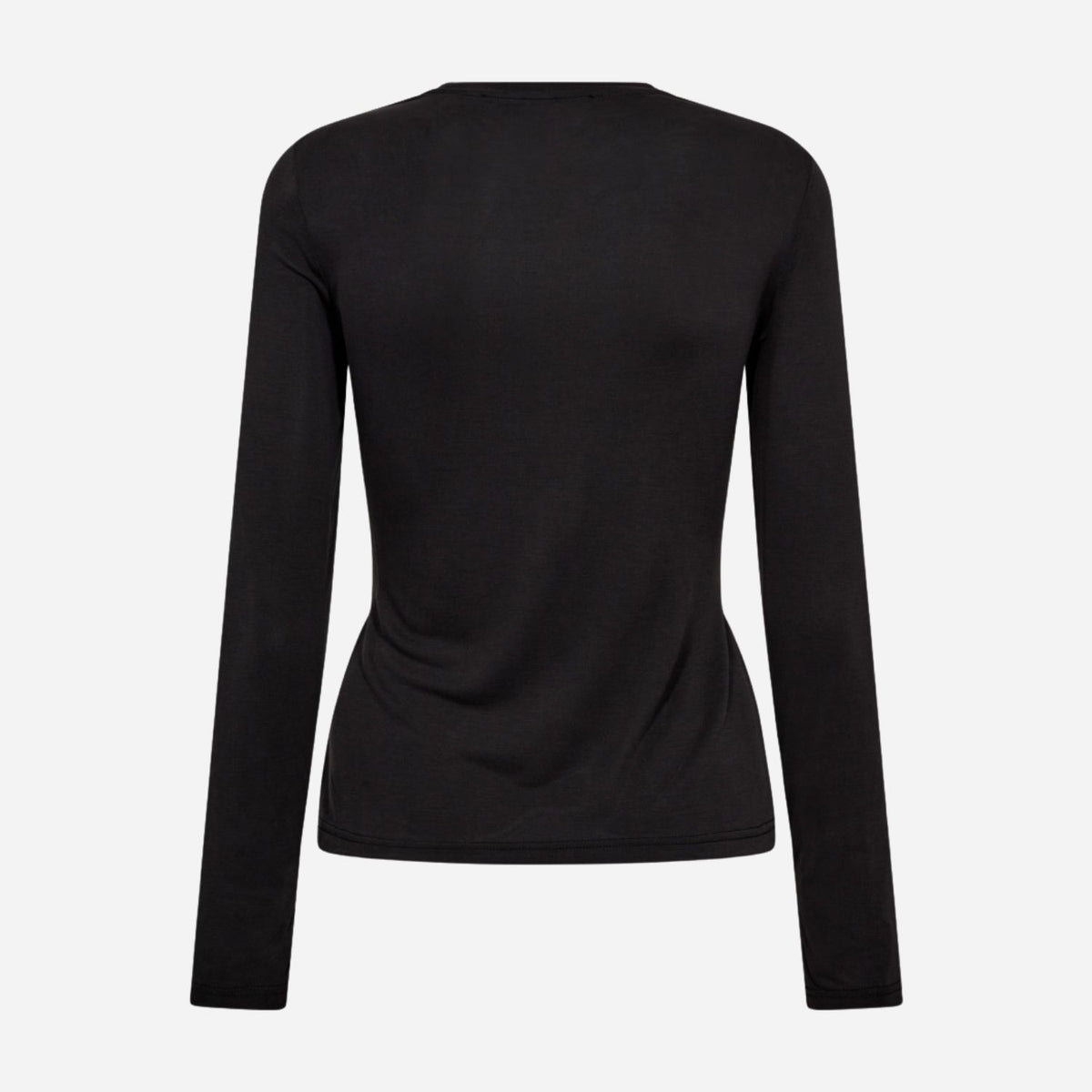 Co Couture CamillaCC Drape LS Blouse Dark Grey