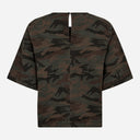 Co Couture CamouCC Denim Blouse Camouflage