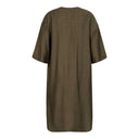 Co Couture CarynCC Pleat Tunic Dress Army