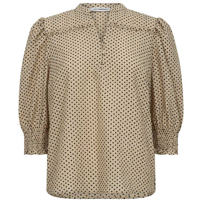 Co Couture ChessCC Dot SS Shirt Sand