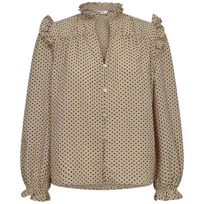 Co Couture ChessCC Dot Shirt Sand