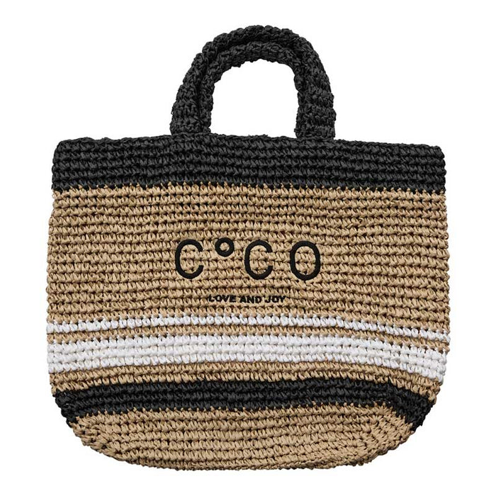 Co Couture CocoCC Straw Bag Sand