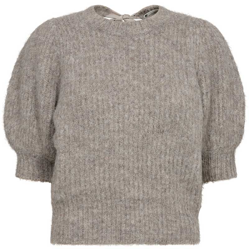 Co Couture CoralieCC Bow Rib Knit Walnut - J BY J Fashion