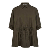 Co Couture CottonCC Crisp Wing Blouse Army - J BY J Fashion