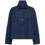 Co Couture DelinaCC Denim Box Jacket Blå - J BY J Fashion