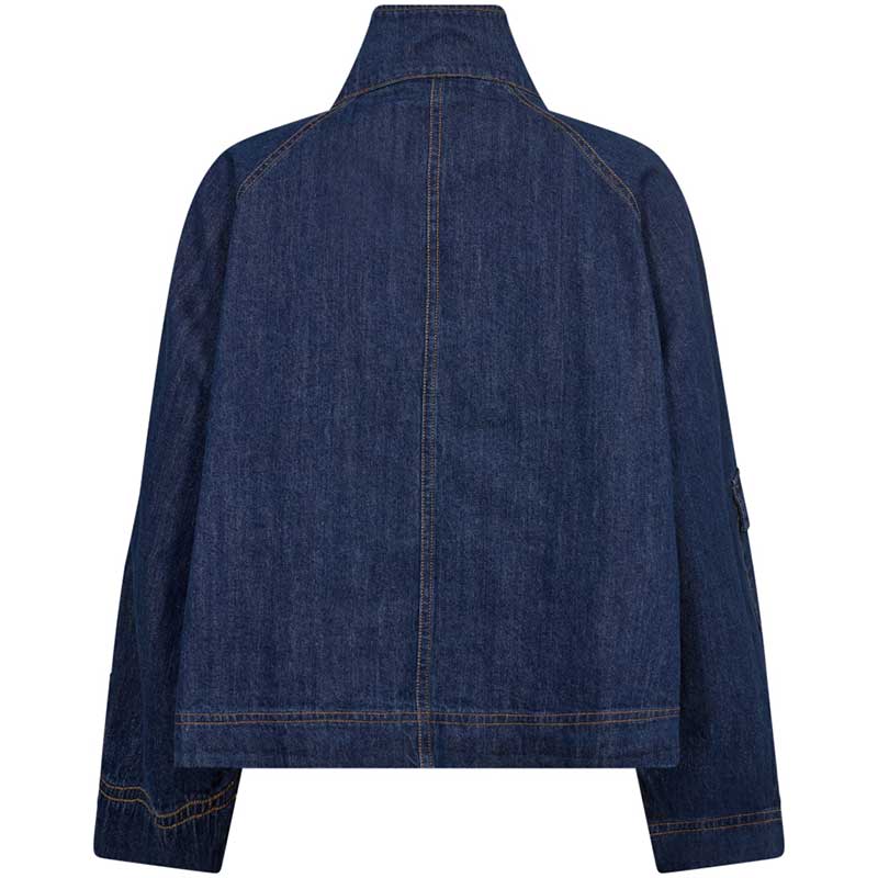 Co Couture DelinaCC Denim Box Jacket Blå - J BY J Fashion