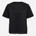 Co Couture EviCC Lace Tee Black - J BY J Fashion