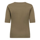 Co Couture GrannyCC Embroidery SS Tee Army