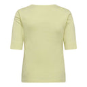 Co Couture GrannyCC Embroidery SS Tee Citrus