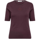 Co Couture GrannyCC Embroidery SS Tee Winered