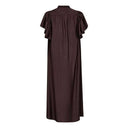 Co Couture HeraCC SS Frill Dress Mocca