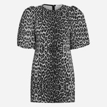 Co Couture LeoCC Crop Puff Dress Dark Grey