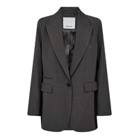 Co Couture LianeCC Panel Oversize Blazer Dark Grey - J BY J Fashion