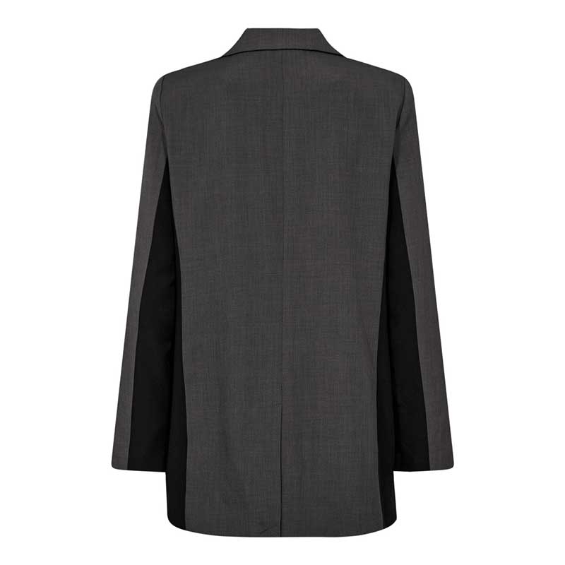 Co Couture LianeCC Panel Oversize Blazer Dark Grey - J BY J Fashion