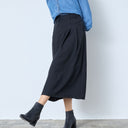 Co Couture LunaCC Pocket Pleat Skirt Black