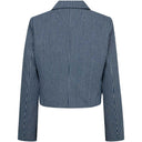 Co Couture NellieCC Stripe Blazer Blue