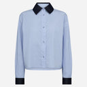 Co Couture NelsonCC Stripe Shirt Pale Blue