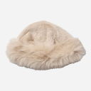 Co Couture PenzaCC Faux Fur Hat Creme