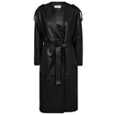 Co Couture PhoebeCC Leather Wrap Trench Black - J BY J Fashion