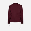 Co Couture PoppyCC Eyelet Tie Shirt Winered