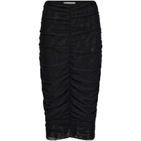 Co Couture ReaganCC Ruched Skirt Black - J BY J Fashion