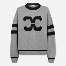 Co Couture RowCC Coco Logo Knit Light Grey
