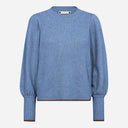 Co Couture RowCC O-Puff Knit Blue