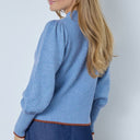 Co Couture RowCC O-Puff Knit Blue