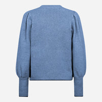 Co Couture RowCC O-Puff Knit Blue