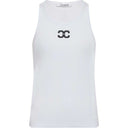 Co Couture SaharaCC CC Tank Top White - J BY J Fashion
